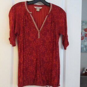 Red Lucky Brand Womens Shirt / Size XS
